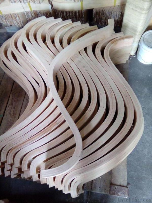 High quality  5mm 9mm  12mm Bent Flexible plywood Bending Plywood