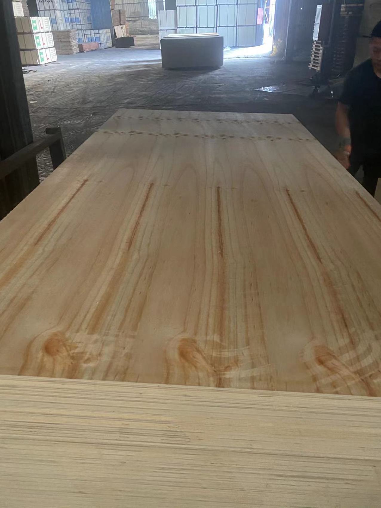 18mm hardwood waterproof CDX pine plywood triplay wood timber 18mm for construction roofing floor panels