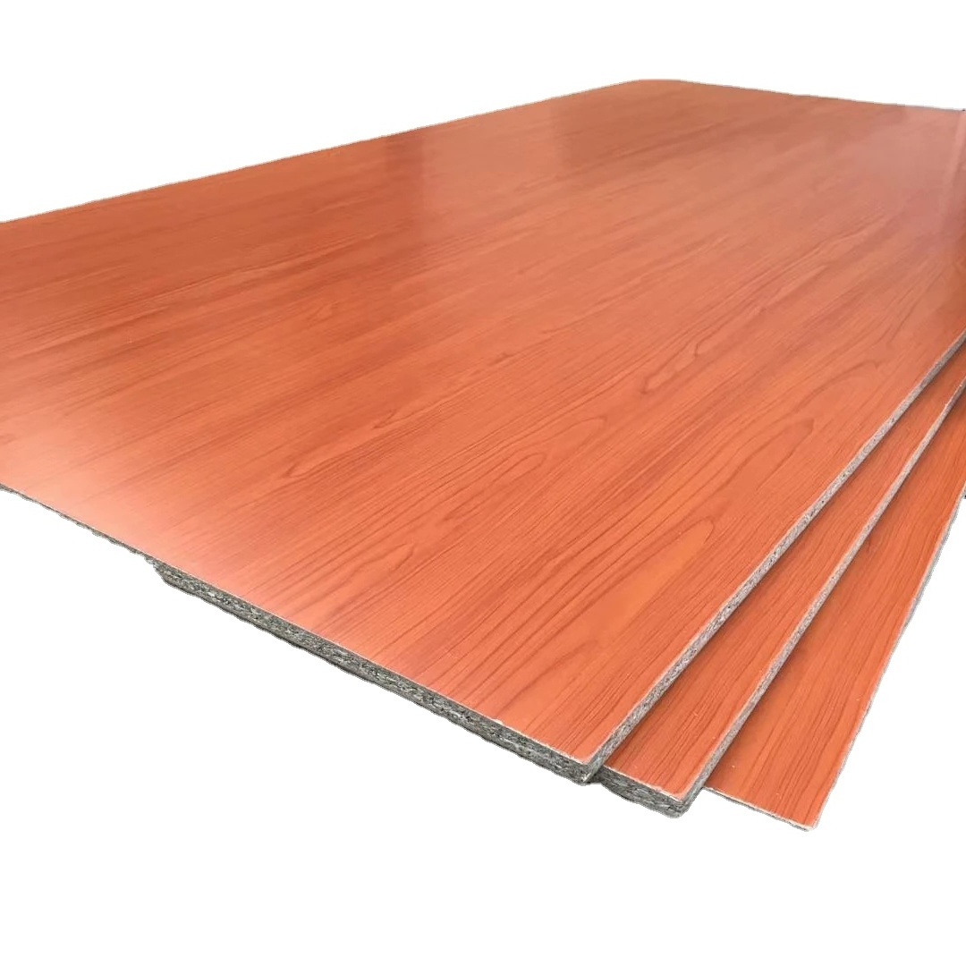 bigger size 16mm  18mm 4x8 6x9 size melamine laminated faced particle board chipboard for wardrobe cabinet for australia market