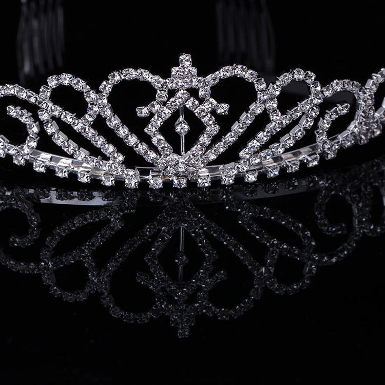 Chinese crown pageant queen crowns large pageant  tiaras and crowns in crystals