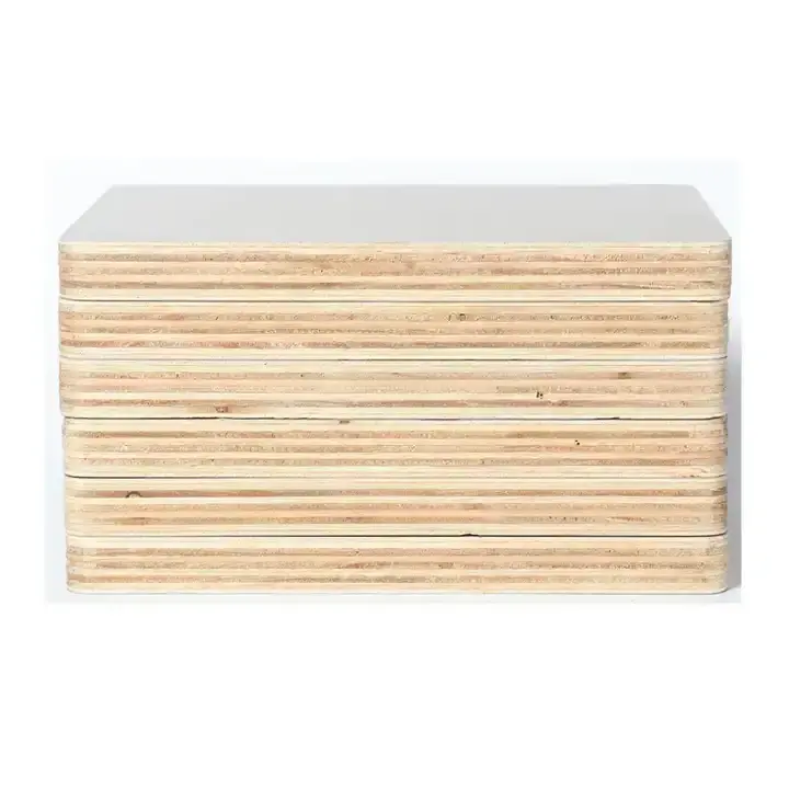 18mm both sides white melamine faced poplar plywood /die board prices