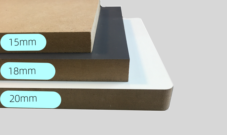 Sales white 18mm high gloss acrylic faced mdf board and pvc laminated mdf board for furniture