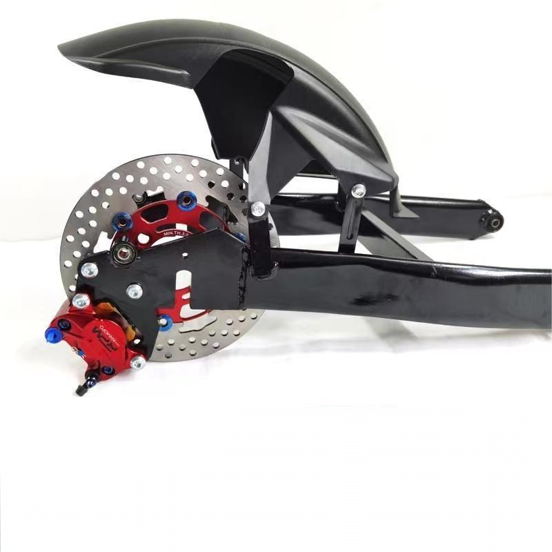 Electric scooter motorcycle 16mm/20mm general modified brake caliper 220 floating disc 7cm disc brake set