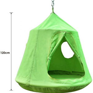 YIYU Indoor and outdoor new children's tent hanging, hanging swing bed