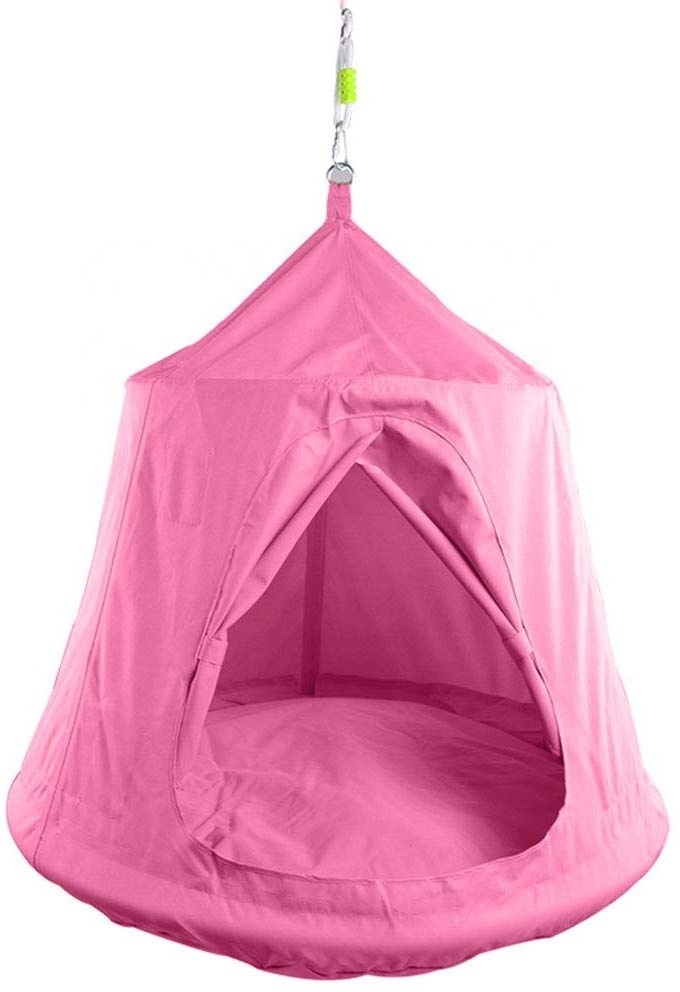 YIYU Indoor and outdoor new children's tent hanging, hanging swing bed