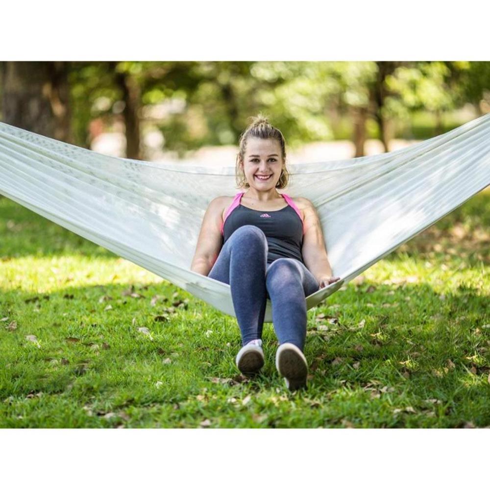 YIYU Furniture Hot Sell Outdoor Hammock Mesh Fabric Hammock With Stand