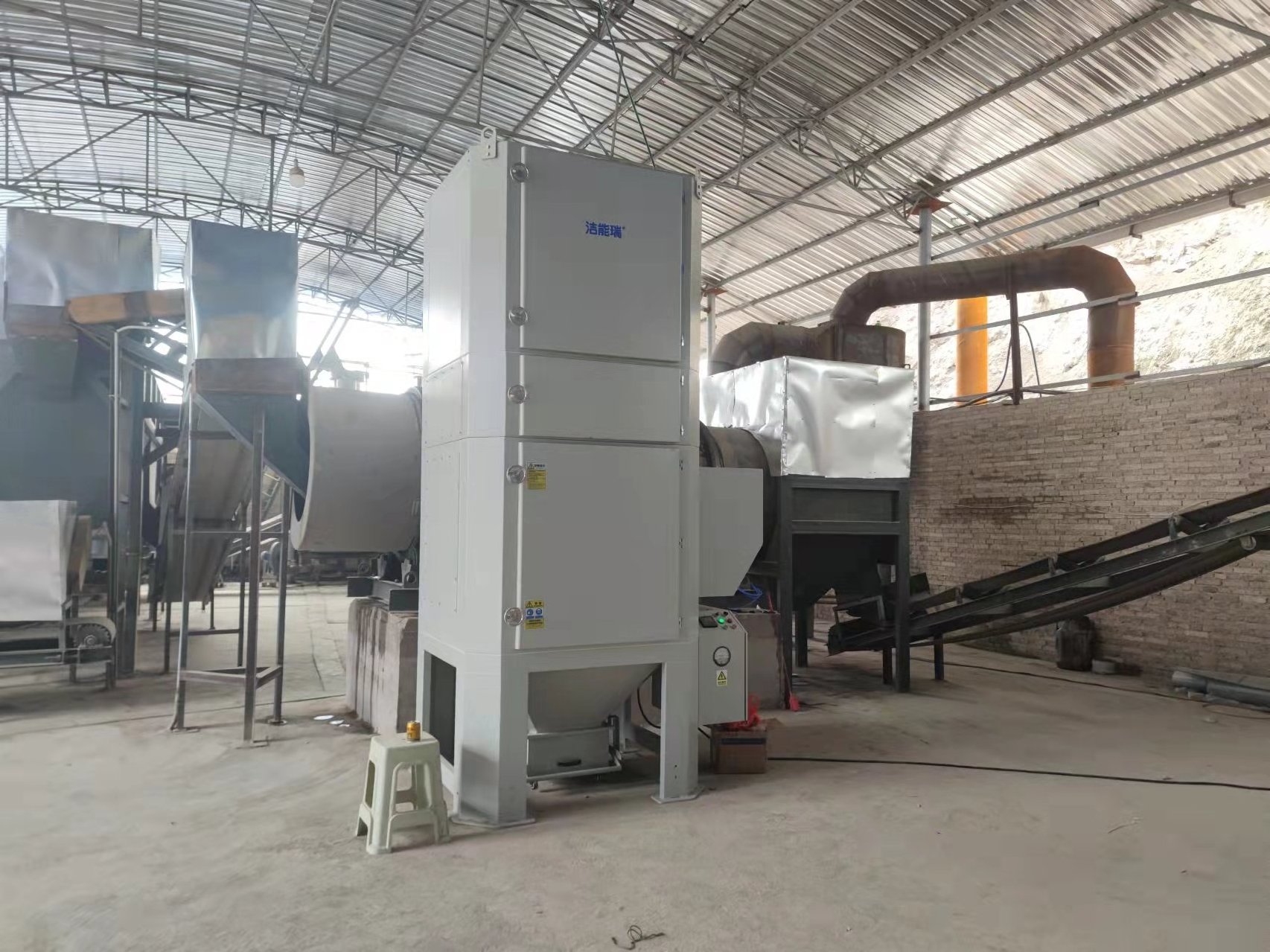 Stainless steel Laser Cutting industrial pulse dust collector for powder factory supply dust removal equipment