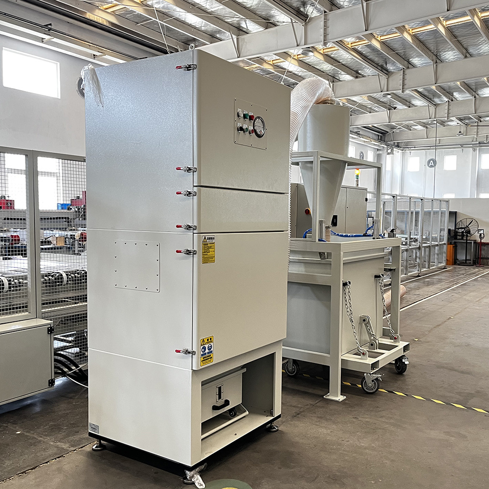 Dust extractor industrial dust collector for laser cutting equipment and drawbench