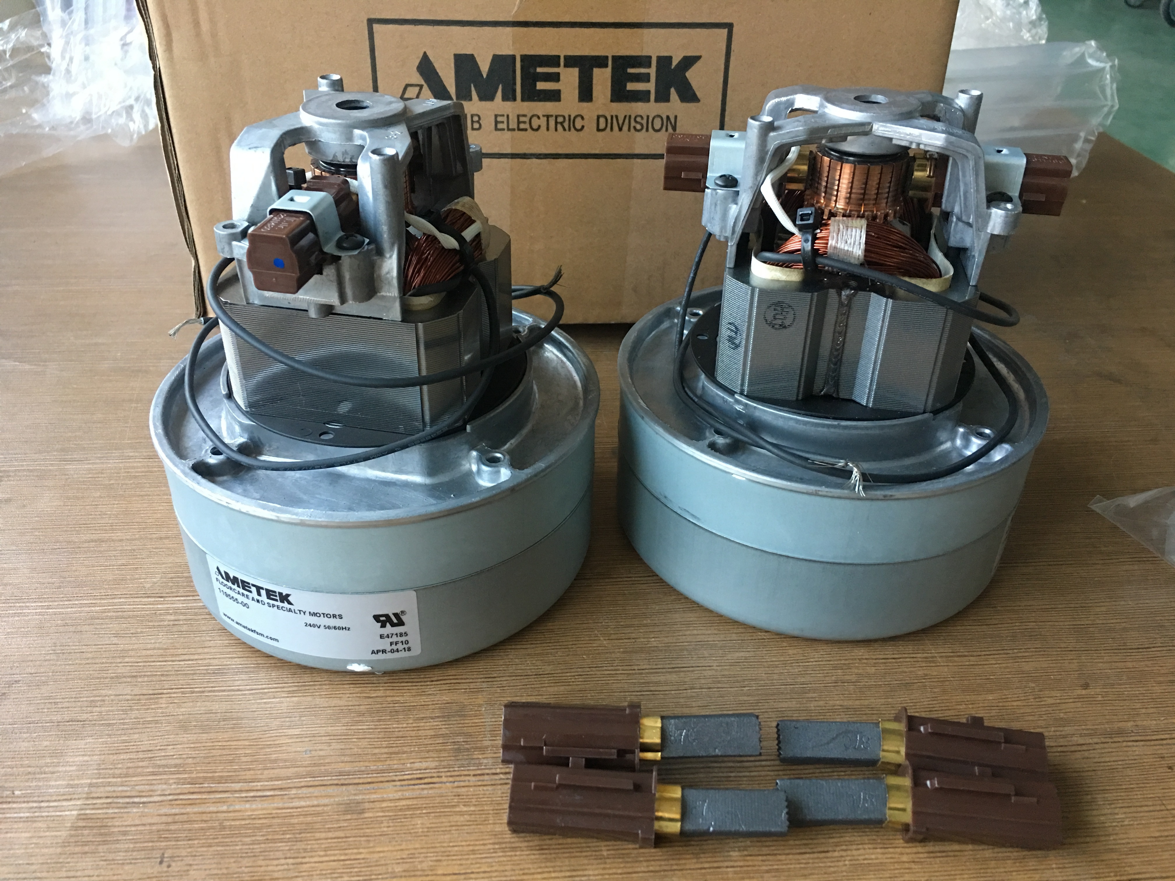 Ametek Vacuum Motor 119555-00 for Vacuum Cleaners