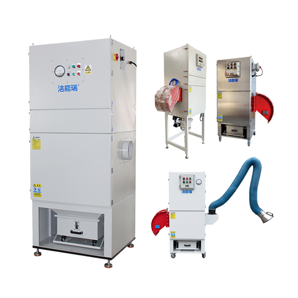 Dust extractor industrial dust collector for laser cutting equipment and drawbench