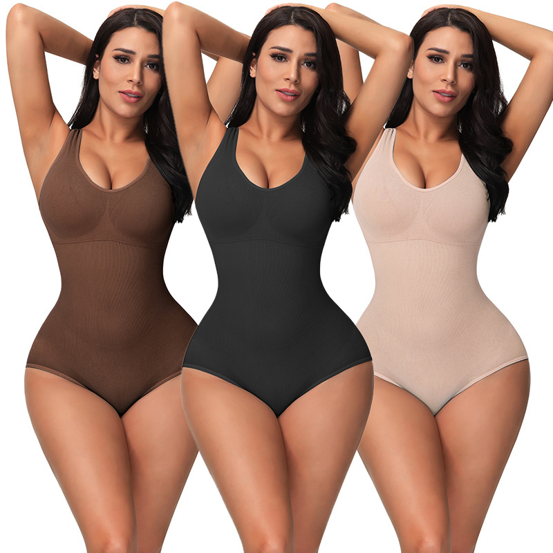 YIYUN Shapewear Bodysuit for Women Tummy Control Body Shaper Waist Trainer Butt Lifter Bodysuit