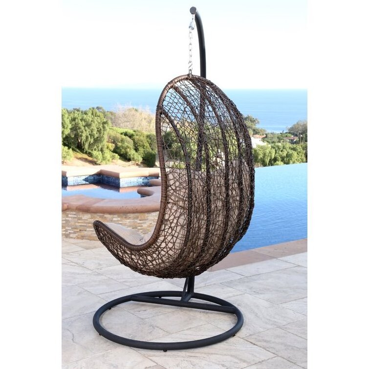 Outdoor Garden Furniture Hanging Basket Chair Hammock Swing Chaise Longue Patio Furniture