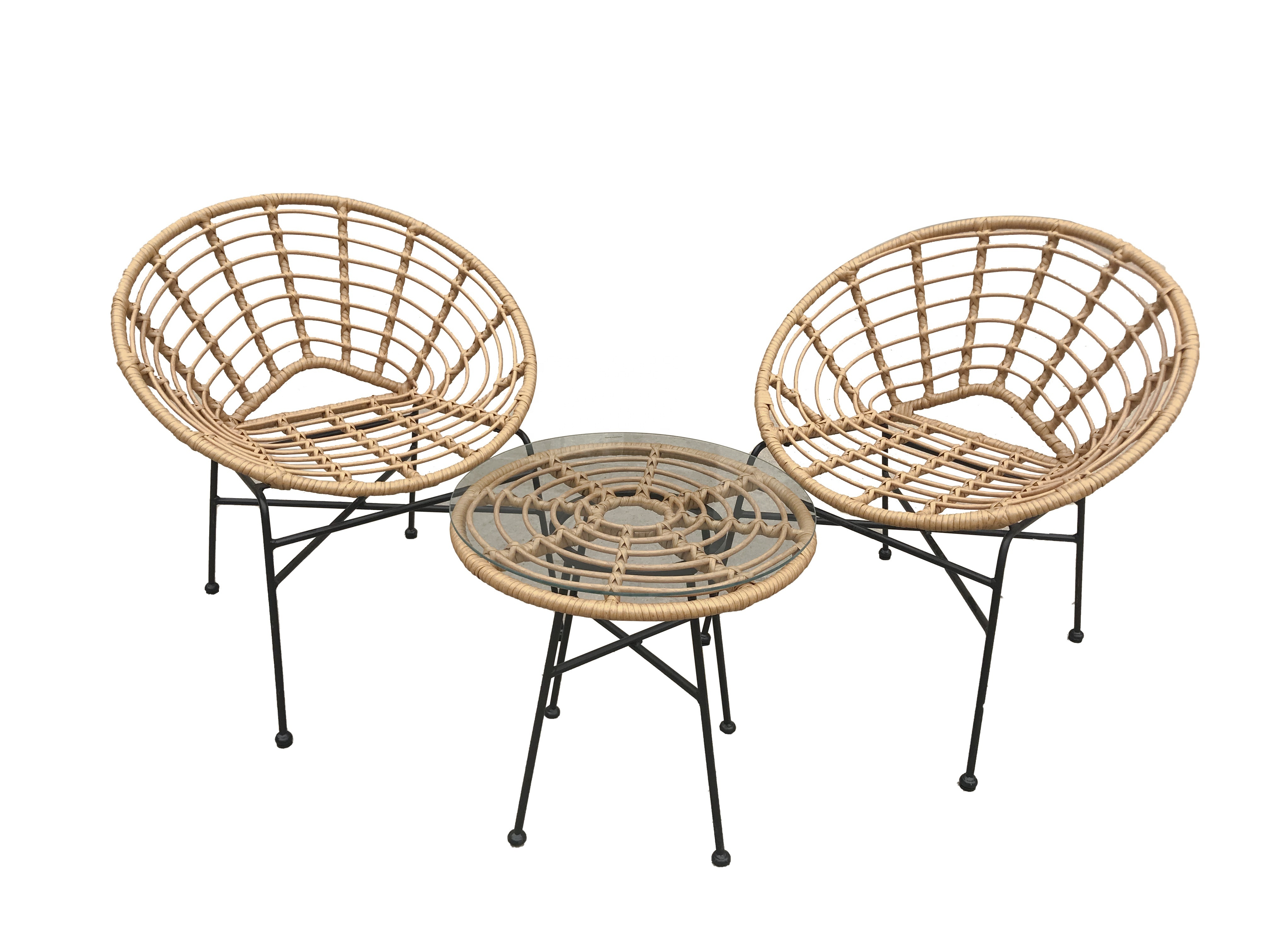 Hot selling high quality sailing Leisure Rattan Acapulco Chair And Wicker Acapulco Chair