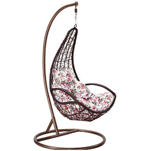 Garden furniture Rattan Swing Sofa Chair adult children sets Outdoor Wicker Rattan hanging Swing Chair