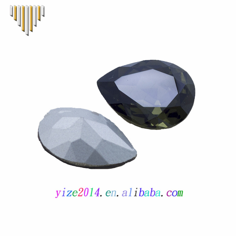 Free Samples Exquisite K9 Fancy Stones Teardrop Crystal Stones For Jewelry Making