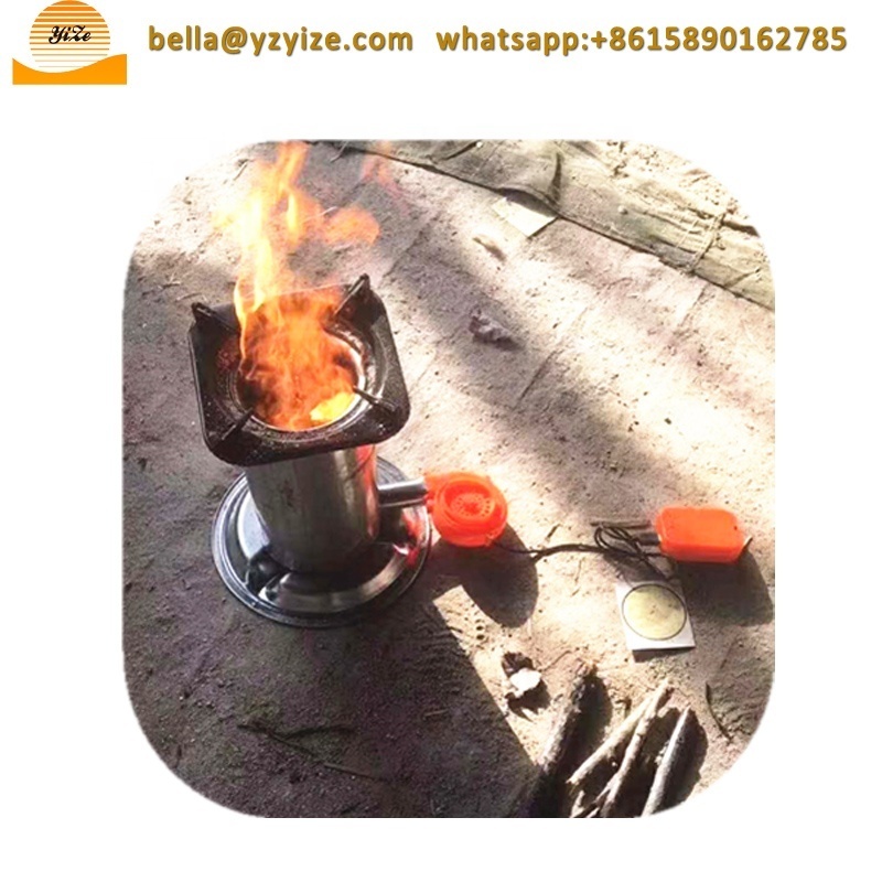 Mini Portable Wood Burning Camp Stove Small Pellet Stove