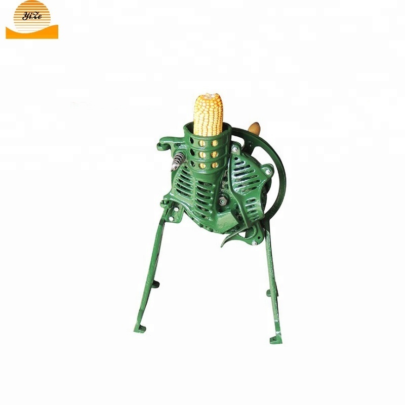 Manual corn thresher machine for shelling corn / hand operated corn sheller