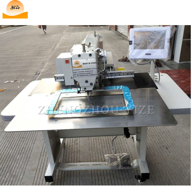 Automatic computer design pattern sewing machine Computerized interlock webbing sling pattern sewing machine price for garment