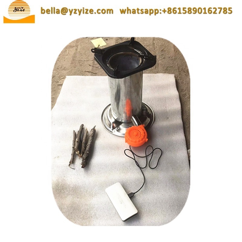 Mini Portable Wood Burning Camp Stove Small Pellet Stove