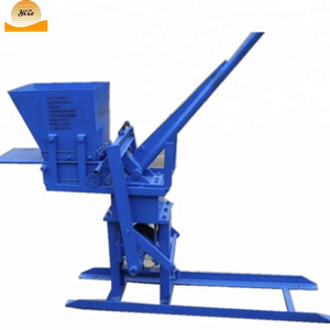 Thailand soil interlocking brick machine | handmade brick making machine