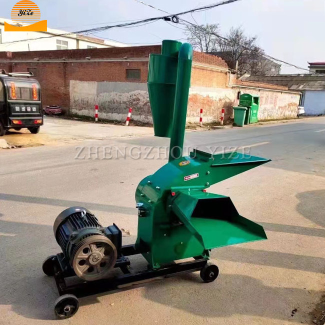 Grass maize corn crusher hammer mill machine hay chopping straw crusher grain grinder for animal livestock feed