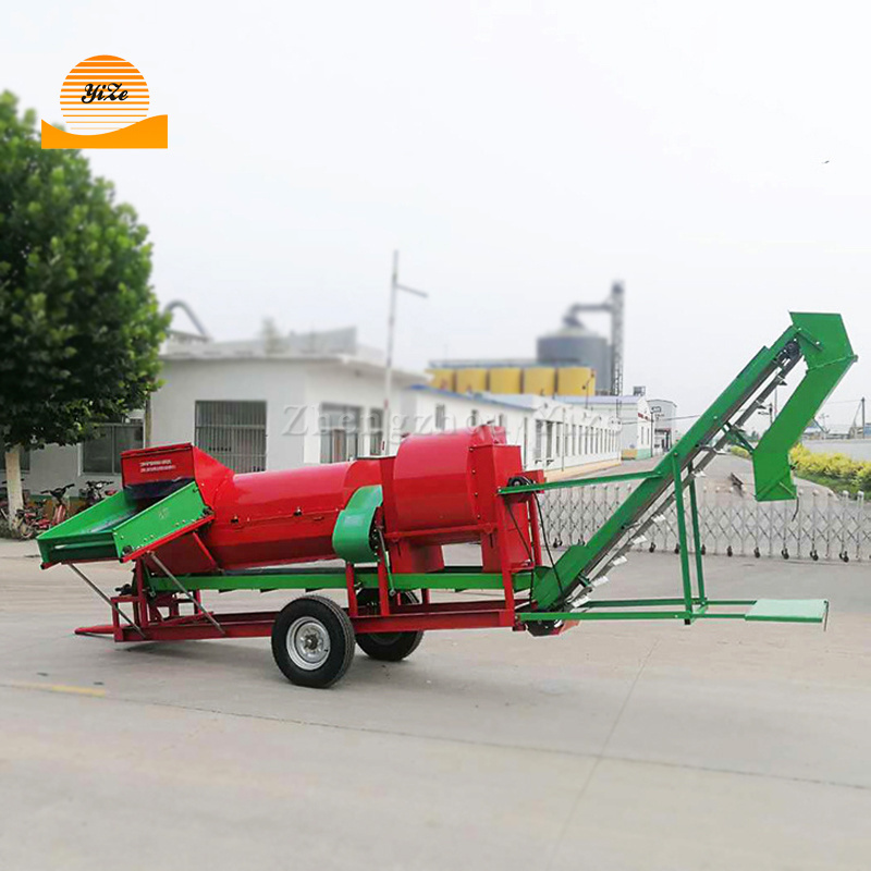 Agriculture Machinery Automatic Loading Bagging Dry Wet Dual-Purpose Tractor Driven Peanut Groundnut Picker Harvester Machine