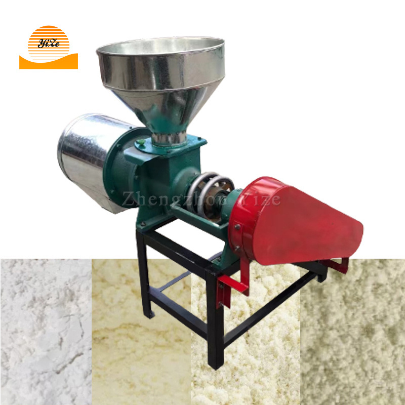 Commercial Small Scale Conical Grain Product Corn Flour Milling Maize Mills Stalk Grinder Grinding Processing Making Machine