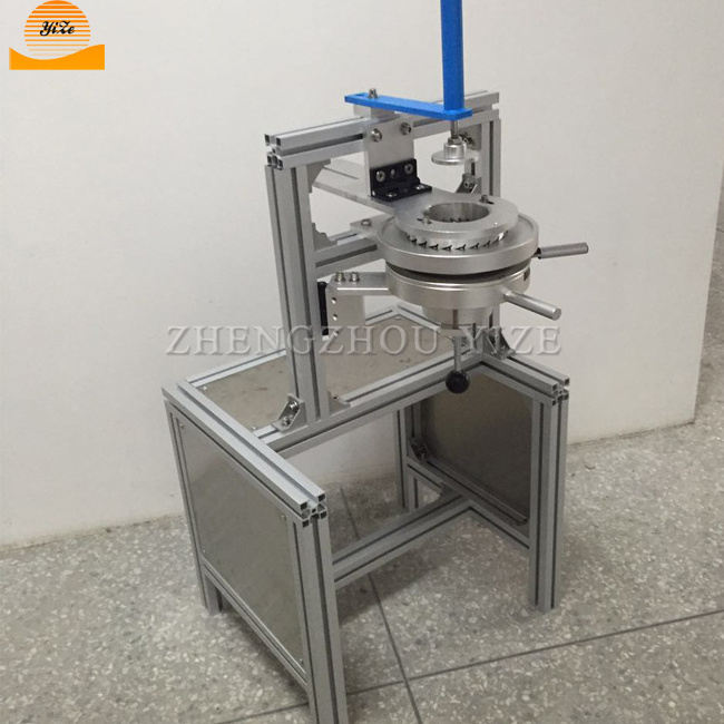 Hotel toilet bar soap pleat packing machine semi-automatic pleated paper round soap wrapping machine soap wrapper machine