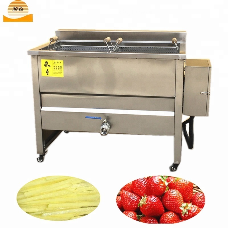 Factory Price Automatic Food Vegetable Fruit Blanching Machine