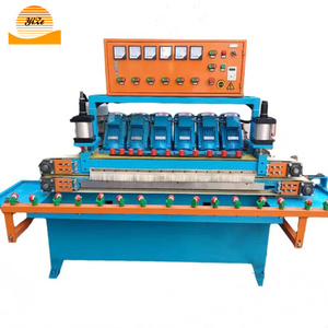 CNC glass beveling edging machine Tile Glass processing Edge Polishing Milling 4 Grinder Edging Polishing