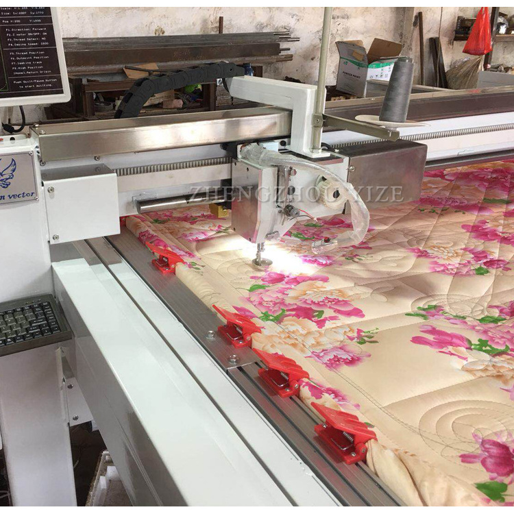 Computerized duvet sewing making quilting machine Cnc servo single needle quilting machine