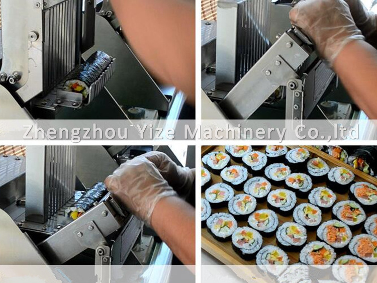 Portable Sushi Roll Cutting Machine sushi roll cutter slicer machinery for sale