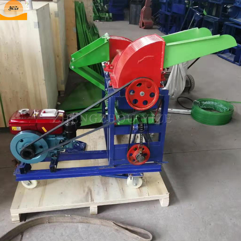 Automatic Electric or diesel motor farm maize corn peeler dehuller machine corn sheller thresher threshing machine