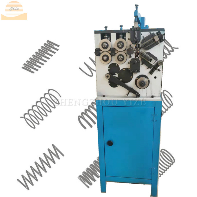 Mechanical cnc auto 3d steel wire spring former bending machine manual zig zag torsion spring coiler forming making machine