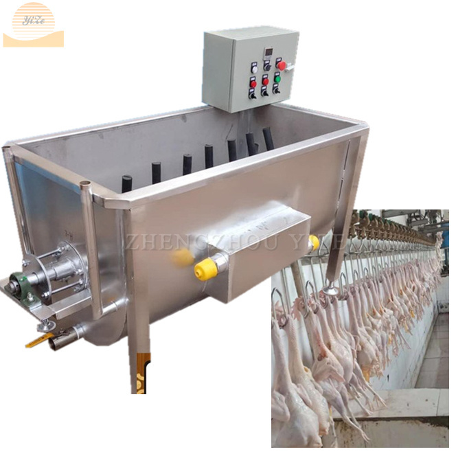 Portable commercial hot water 120l chicken scalder price for sale slaughtering poultry scalding machine