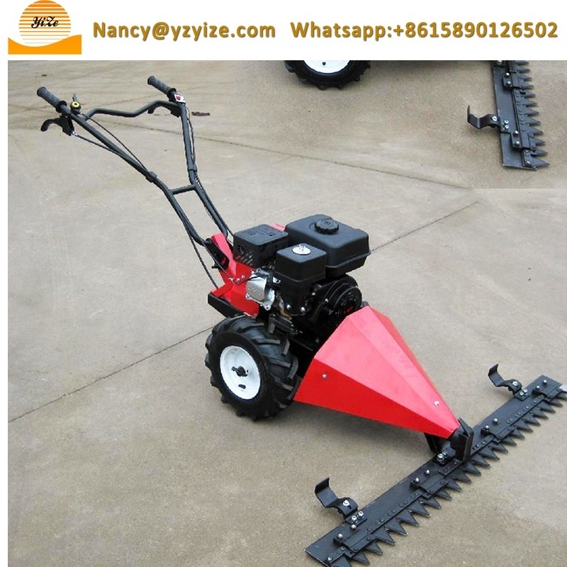 artificial grass cutter walk behind sickle bar grass cutting mower machine