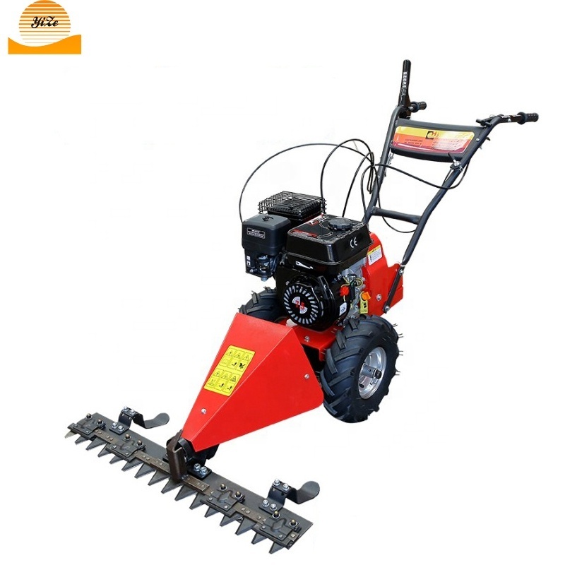 artificial grass cutter walk behind sickle bar grass cutting mower machine