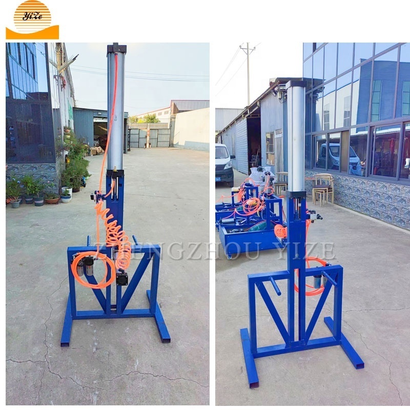 Electric tire recycling machine shredder Waste strip scrap truck tire tread sidewall cutting machine