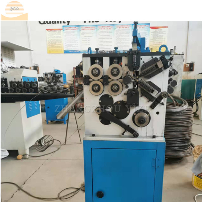 Mechanical cnc auto 3d steel wire spring former bending machine manual zig zag torsion spring coiler forming making machine