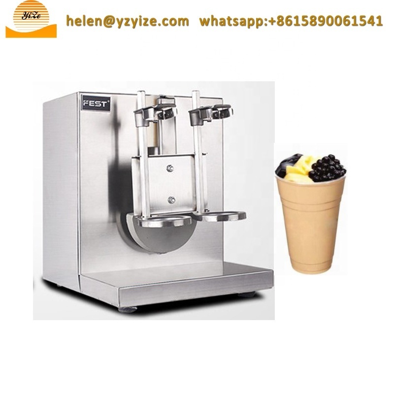 Electric milk tea drink shaker mixer Bubble pearl milk tea making shaking machine