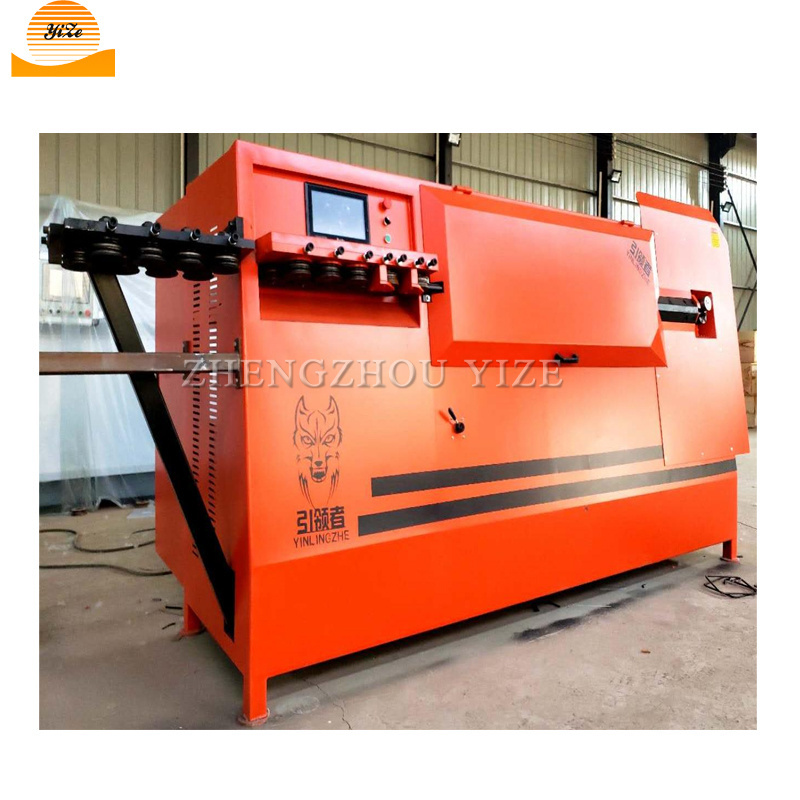 Rebar Stirrup Bender Machine Round Bar Bending Machine , Steel Automatic Rebar Cutting and Bending Machine CNC ISO 9001:2000