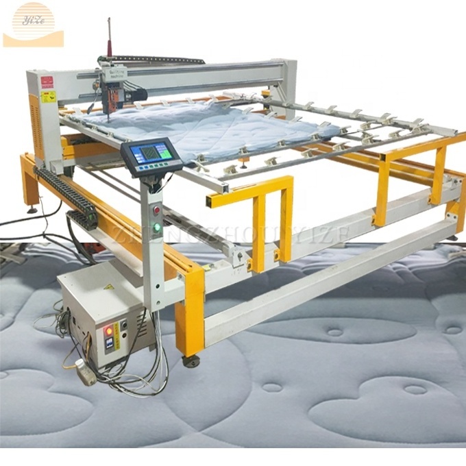 Computerized duvet sewing making quilting machine Cnc servo single needle quilting machine