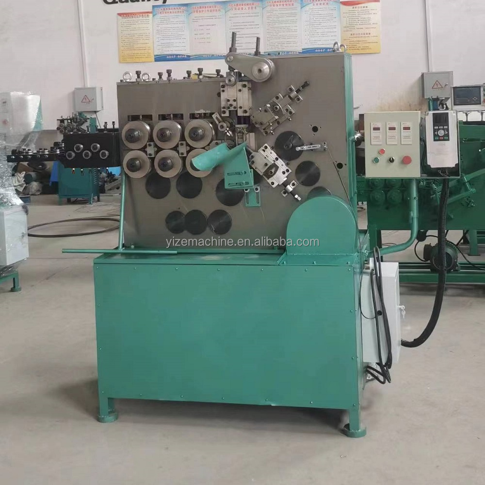 Spring Roll Making Machine  CNC  Automatic Spring Coiler Forming Making Machine