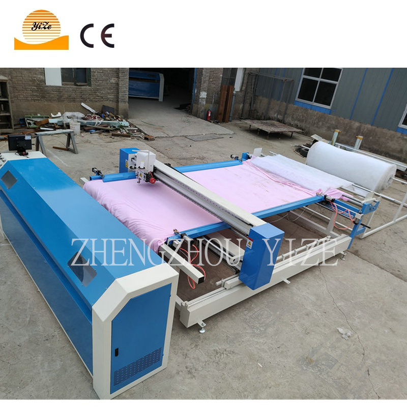 Multi-pattern Industrial Quilting Sewing Making Machine Auto Bed Mattress Computerized Single Needle Continuous Quilting Machine