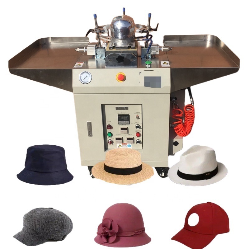 single/double automatic hat ironing machine cap making machines Hat maker Factory manufacturing bucket hat cap ironing machine