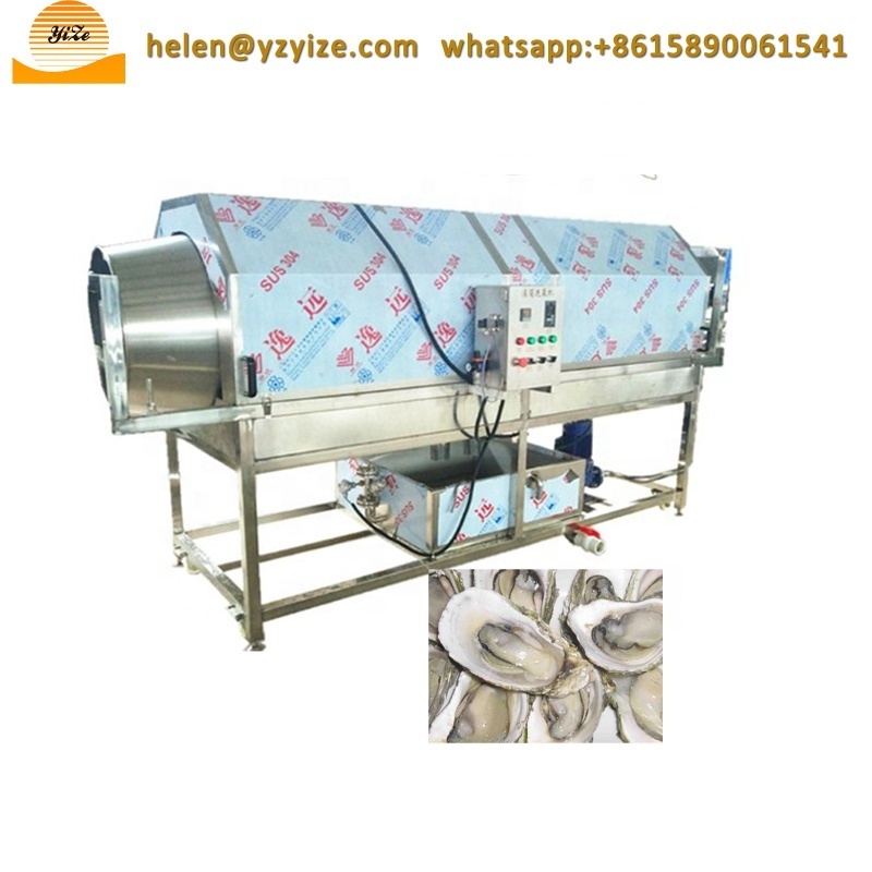 Automatic oyster flying fish washer Small selffish clam snail cleaning washing machine