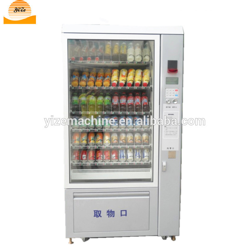 Cooling snack and soft drink vending machine