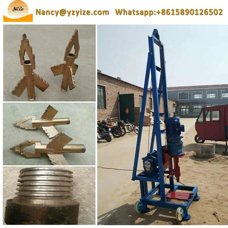 150m soil testing rotary exploration drilling rig for sale trailer mounted borehole diamond core water well drill rig machine