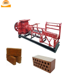 hydraulic press burnt soil and clay bricks making firing machine old red hollow clay brick block moulding machinery