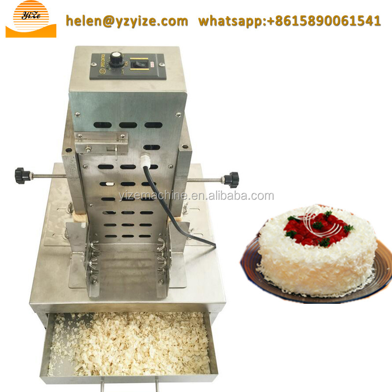 Cake Shop Use Chocolate Bar Cutting Machine Chocolate Shaver and Slicer Machine